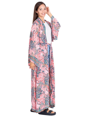 kimono-largo-mujer-lazo-otoño-rosa