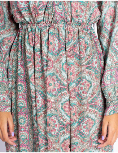 Vestido Longo Estilo Boho