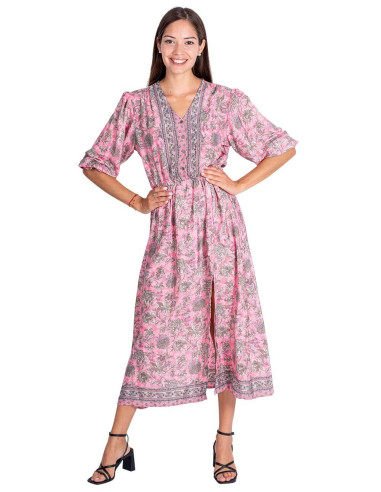 Lässiges Midikleid