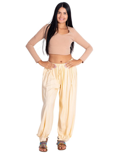 Beige Yoga Bloomers