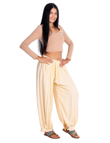 Beige Yoga Bloomers