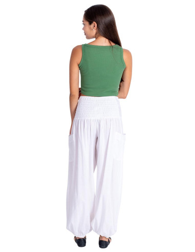 White Cotton Bloomers