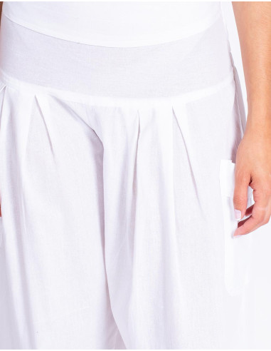 Bloomers de algodão branco