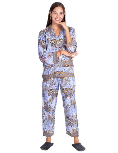 Pijama de seda feminino 2