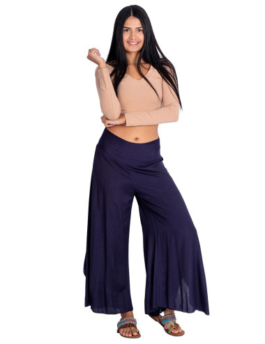 Wide Blue Pants 2