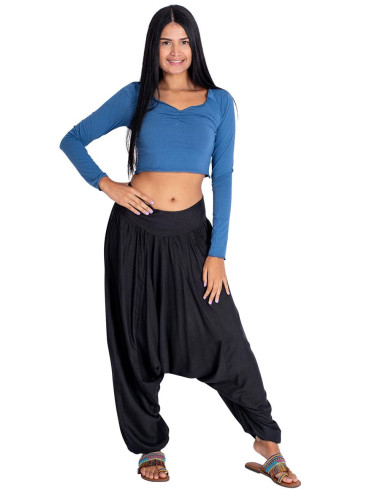 Black Harem Pants