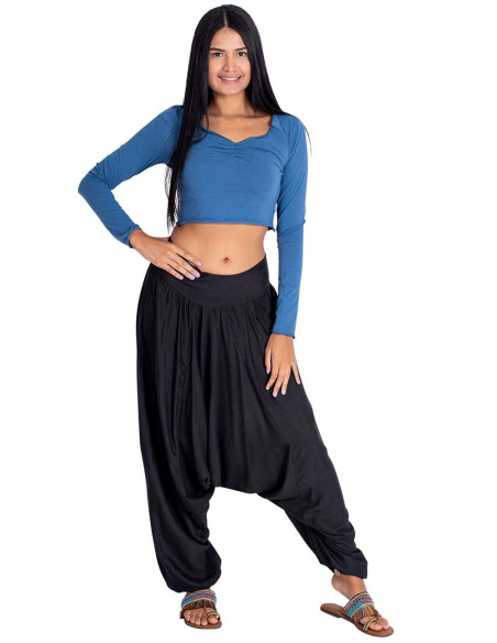 Calça Harém Preta