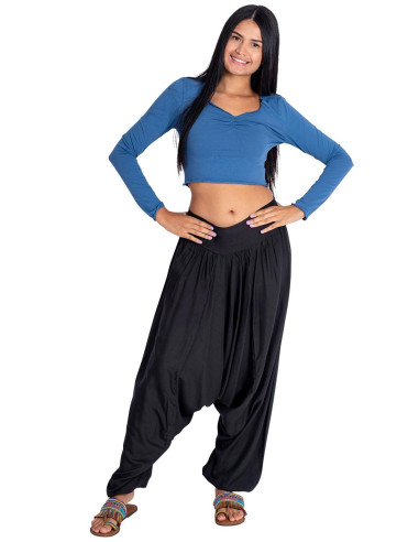 Calça Harém Preta