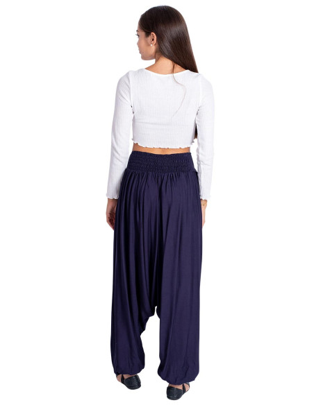 Pantaloni Harem in viscosa