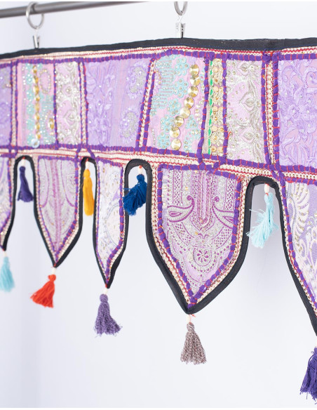 Handmade Purple Toran