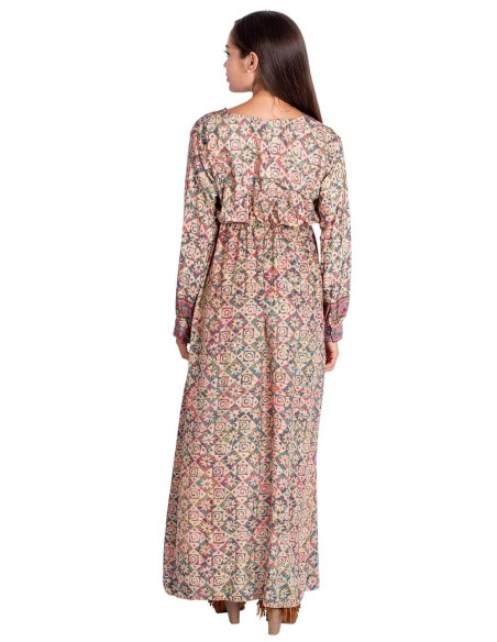 Long Printed Dress