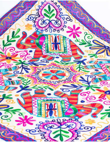 Tapeçaria Artesanal 4 Elefantes