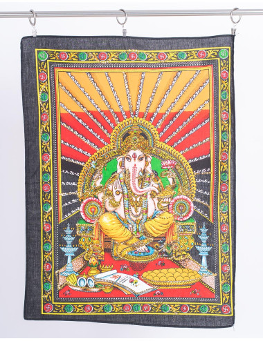 Ganesha Tapestry: Unlock...