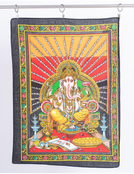 Ganesha-Wandteppich: Schalten Sie die Kraft des Wohlstands frei