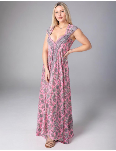 Vestido Longo de Seda... 2