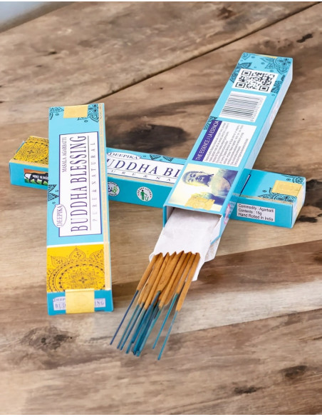 Incenso de Bênção de Buda Marca Deepika