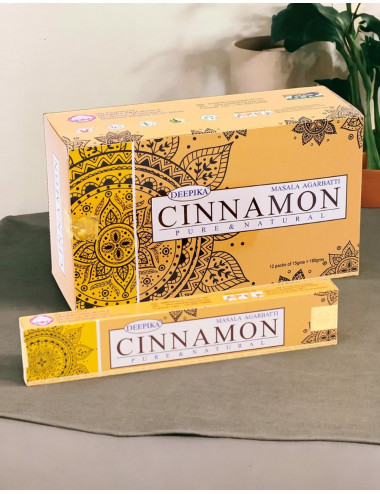 Incenso de canela da marca...