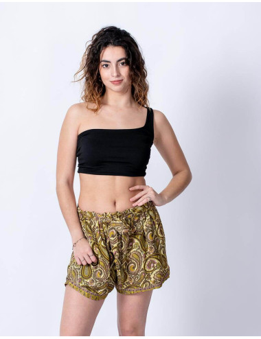 short-amplio-mujer-verano-paisley 2