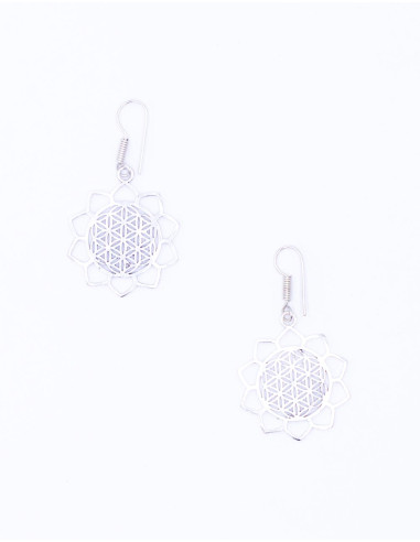 Boucles d'oreilles ethniques circulaires...