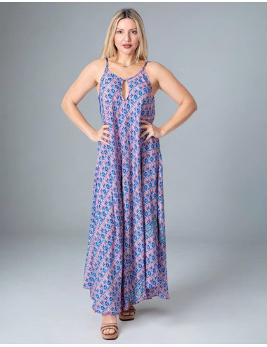 vestido-largo-hippie-rosa-estampado-azul 2