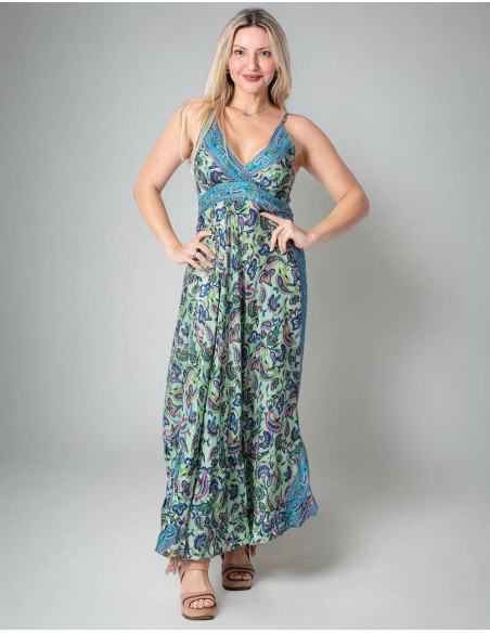 Robe d'été longue très fraîche