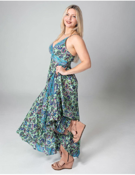 Robe d'été longue très fraîche