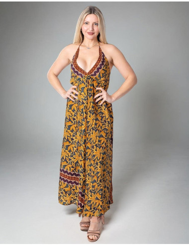 Vestido longo sem costas em... 2