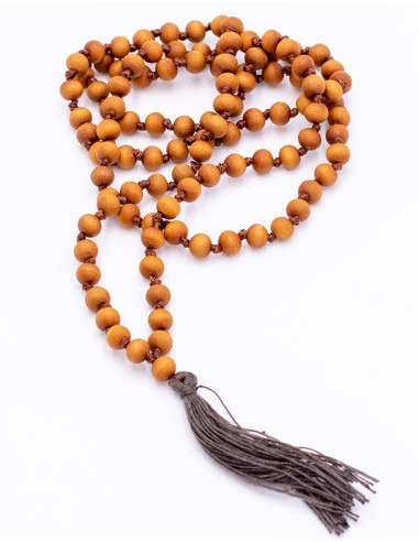 Legno di sandalo tibetano Japa Mala
