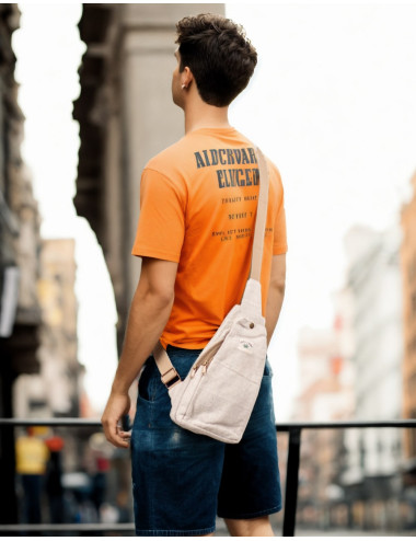 Hemp fanny pack style backpack