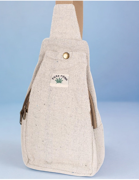 Rucksack im Fanny-Pack-Stil aus Hanf