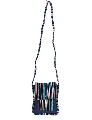Sac bandoulière unisexe style ethnique - Simple, pratique et de caractère