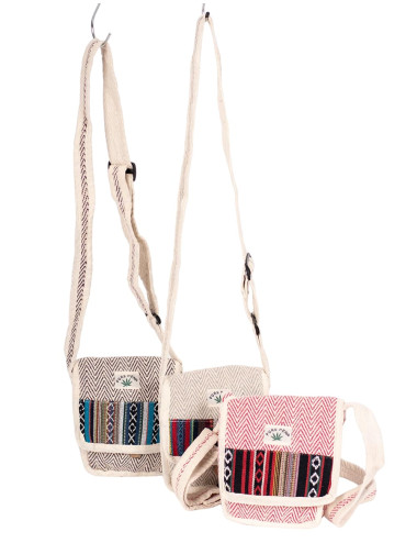 Unisex Hemp Flap Crossbody... 2