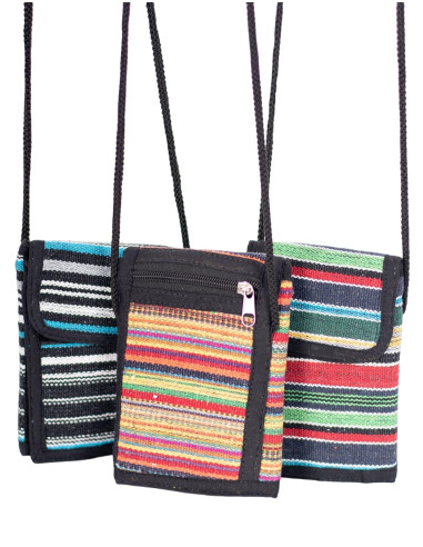 Wallet with Thin and Long Strap - Practical and...