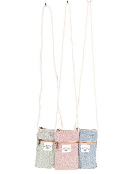 Hemp Cell Phone Shoulder Bag: Style and Sustainability