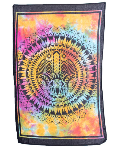habitacion-tapiz-multicolor-mano-de-hamsa 2