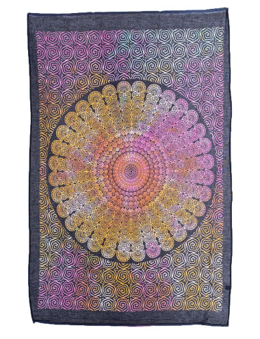 Arazzo Mandala multicolore:... 2