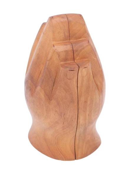 Statue of Hamsa Hands with Ganesha and Lakshmi Carved Inside