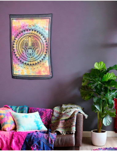 habitacion-tapiz-multicolor-mano-de-hamsa