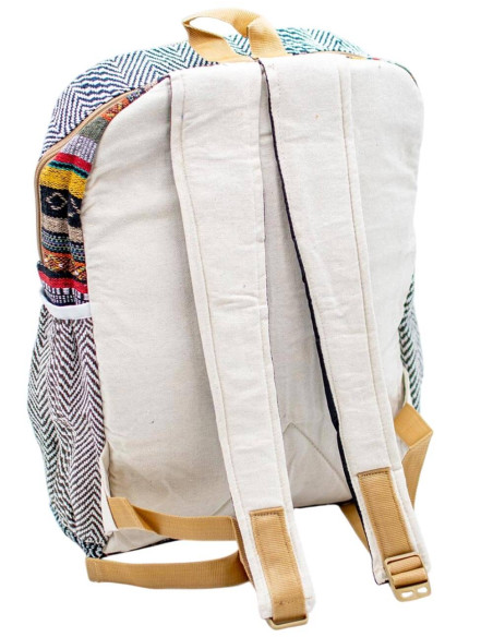 Moda etnica: zaino unisex in Kimago - artigianato indiano unico e versatile