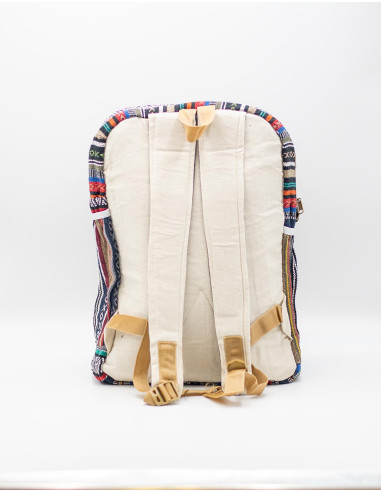 Sac à dos unisexe Kimago en chanvre artisanal...