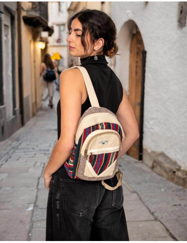 Sac à dos en chanvre -... 2