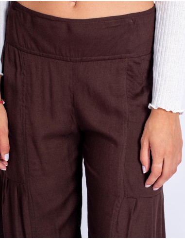 Pantaloni lunghi etnici Kimago da donna – fatti...