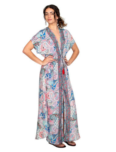 Robe longue imprimée aux... 2