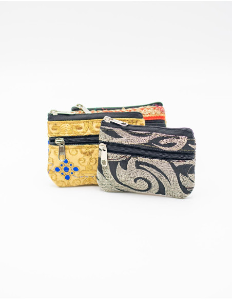 Sac à main moyen brodé Kimago – Design ethnique et artisanal unique