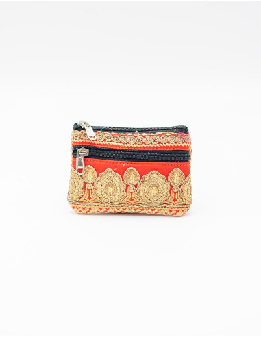 Sac à main moyen brodé Kimago – Design ethnique...