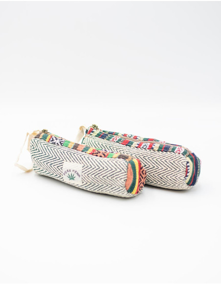 Kimago Hemp Cylindrical Case – Indian Craftsmanship with a Sustainable Soul