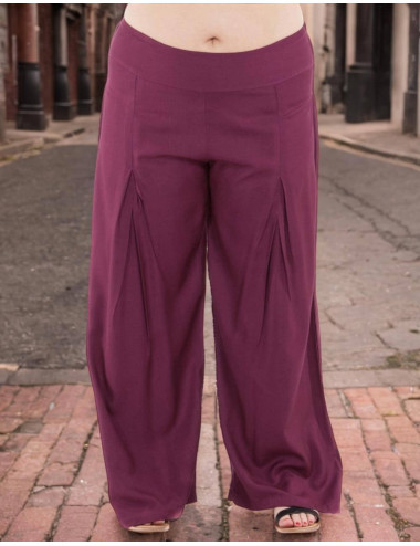 Calças de rayon plus size... 2