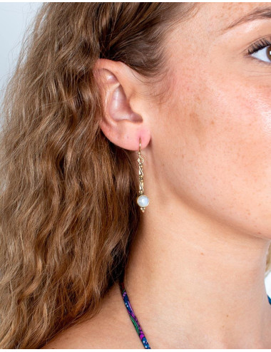 Boucles d'oreilles en or...