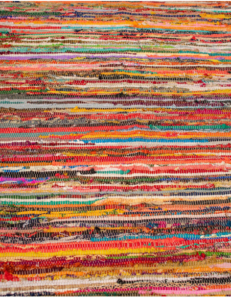 Tapis ethnique Jarapa fait main en Inde – Grand 1x2 m