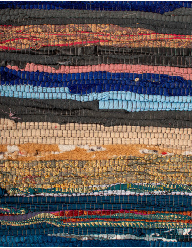 Tapis indien ethnique bohème fait main –...